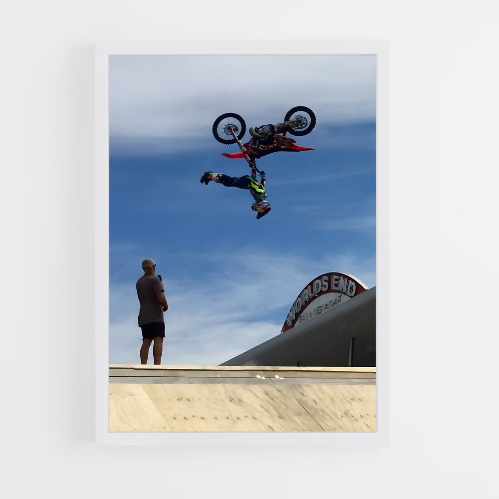 Poster Gravity Defier – affiche Motocross freestyle (vue 3)
